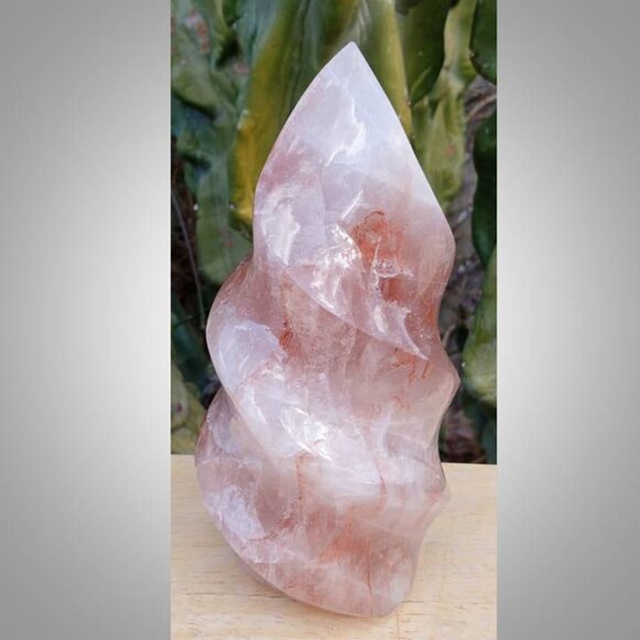 🔥LAST DAY! hematoid / fire quartz FLAME stone rock crystal GROUNDING 02 - Picture 3 of 6